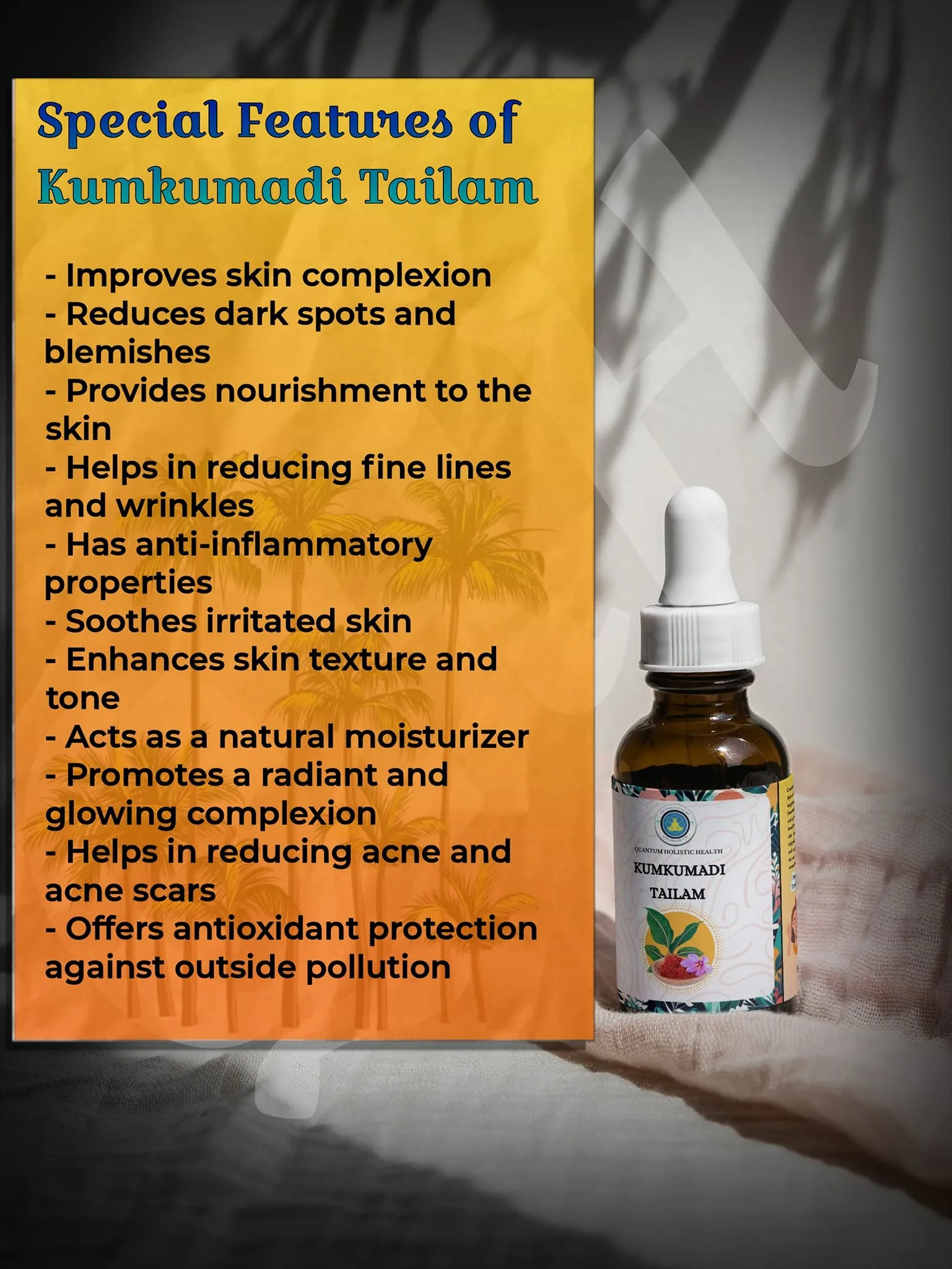 Kumkumadi Tailam