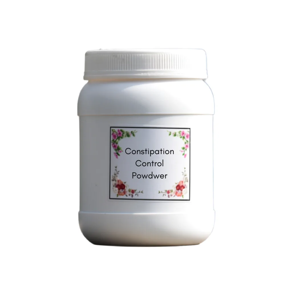 zoom in Constipation powder mockup